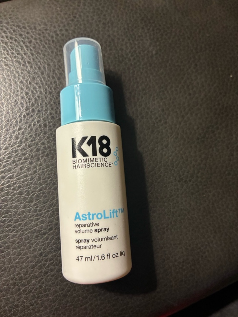 K18 AstroLift Reparative Volume Spray — Blue
